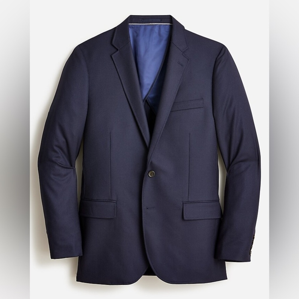 jcrew 38r ludlow navy blue blazer